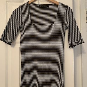 The Fifth Label Square Neck Striped Top